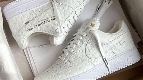 louis vuitton x air force 1 white|louis vuitton air force 1s.